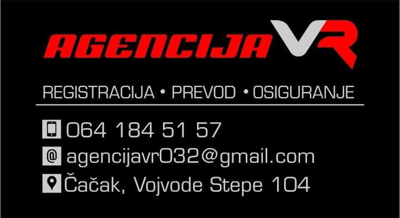 Agencija V.R.registracija vozila