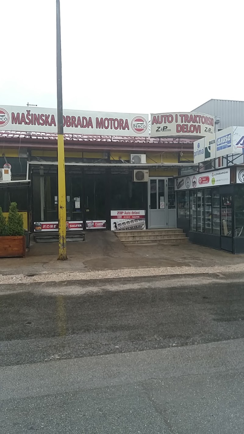 Auto-delovi "Zip" i masinska obrada motora 'Berco"