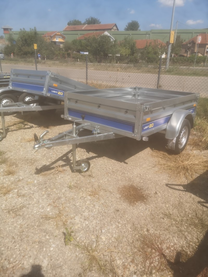 Izdavanje prikolica i prodaja automobila