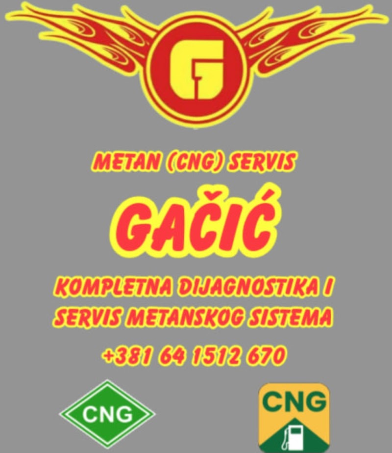 Metan ( CNG ) servis Gačić