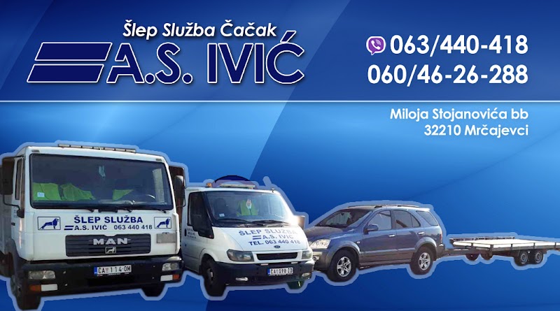 Šlep služba Čačak Ivić 24h