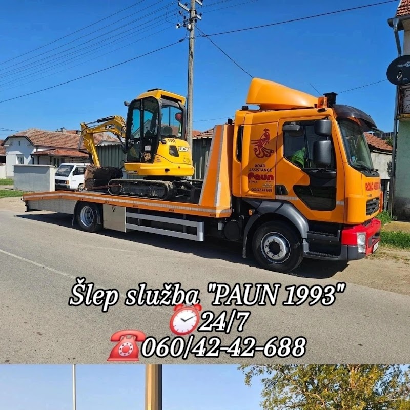 Šlep Služba PAUN 1993 Road Assistance - Leskovac