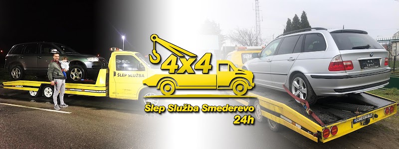 Slep sluzba Smederevo - 4x4