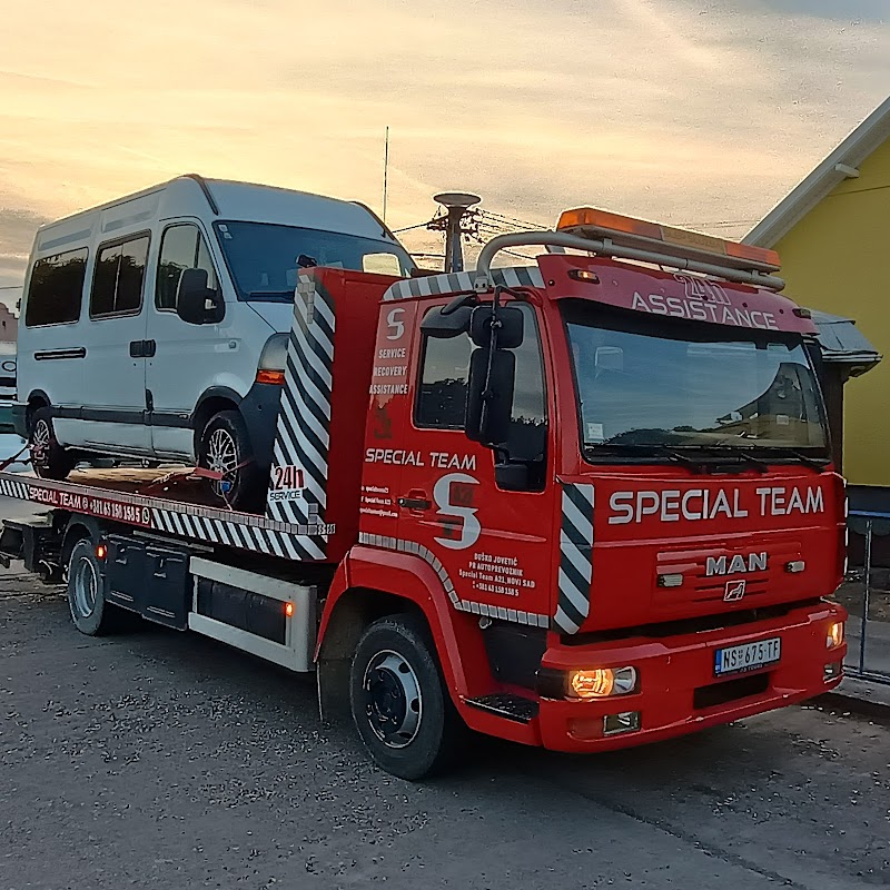 Šlep služba Special Team A21 Novi Sad Pomoć na putu 24h