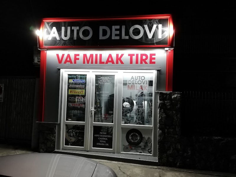 VAF MILAK TIRE auto delovi