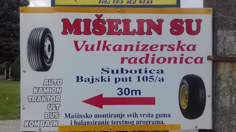 Vulkanizer mišelin su izlazak na teren teretni program