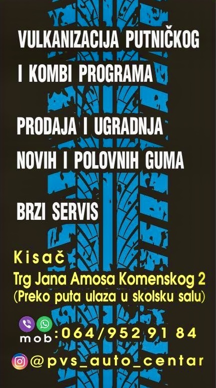 Vulkanizer PVS auto centar Kisač